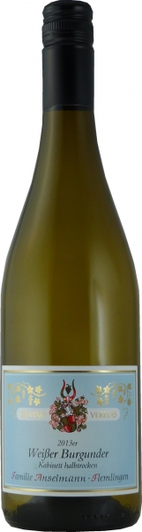 2014 Weingut Anselmann Weißer Burgunder halbtrocken